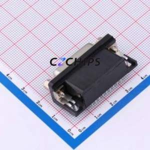 X0626FT7B2 D-Sub/VGA Connector Bent Lead Through Hole Connector High Density D-Sub Female 26P Right Angle Insert - Product Image 2