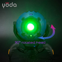 Material ABS, luz nocturna ambiental recargable por USB, proyector de estrellas dinámico LED, lámpara de nebulosa láser moderna para uso en habitación