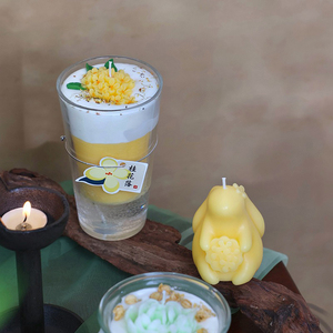 Osmanthus ถ้วยแก้วดอกบัวของขวัญสร้างบรรยากาศกล่องน้ำหอ<span class=keywords><strong>ม</strong></span>ตาบอดขายส่งเทียนจัดแต่งทรงผมที่สร้างสรรค์ - Product Image 4