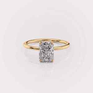 Anillo de Compromiso de Moissanita Más Vendido para Joyería Nupcial, Celebraciones de Boda y Regalos, Disponible al Mejor Precio del Mercado - Product Image 4