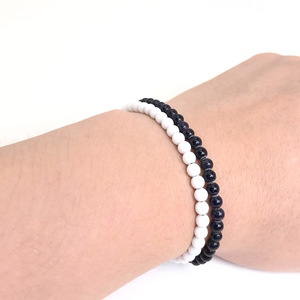 Réglable Mini Pierre Naturelle Agate Volcanique Perlé Bracelets & Bracelet pour Femmes Hommes Chakra Perles Tressé Bracelet Charme Bijoux - Product Image 3