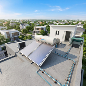 Suministro a granel de calentadores solares de agua para empresas de construcción con soluciones de agua caliente solar para proyectos de construcción a gran escala - Product Image 1