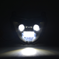 YongJin LED phare avant assemblage de lampe avec feu de position DRL pour Ducati HYPER-MOTARD