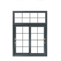 Portes coulissantes en alliage d'aluminium couleur champagne et bronze, conformes aux normes CE, avec fonction antivol et verre Low-E