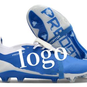 Chaussures de football unisexes neuves Falcon 24ème génération Predator entièrement tricotées à lacets FG en caoutchouc pour le sport, vente en gros transfrontalière - Product Image 3