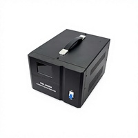 Stabilisateur de tension automatique monophasé personnalisé TND5 3KVA 140V à 260V avec moteur servo, écran LCD, certifié CE, pour usage domestique