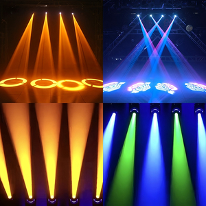 Lumière principale mobile d'étape de 200W LED avec <span class=keywords><strong>le</strong></span> faisceau de halo et <span class=keywords><strong>le</strong></span> cercle avant de LED pour des représentations et des événements - Product Image 5