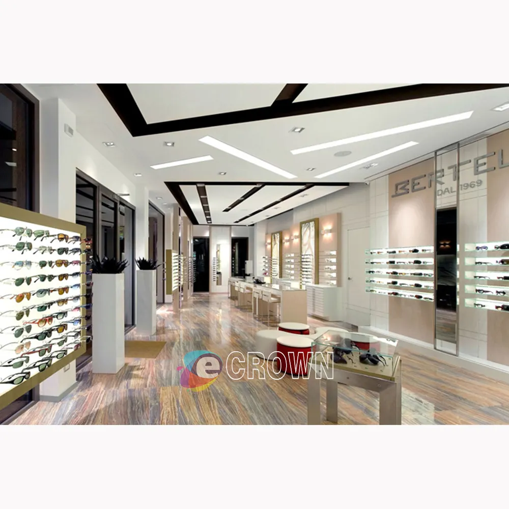Glasses store display store design Center Store kiosk eyewear shop Shelves For mall design eyewear OEM