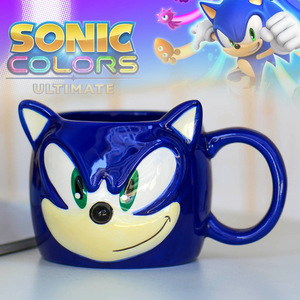 パーティーと水ゲームエレガントなマグカップのためのかわいい漫画デザインセラミックティーカップ - Product Image 5