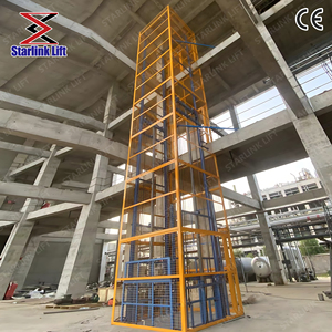 Inşaat işleri için hidrolik duvara monte özelleştirilebilir masa ve ağırlık kargo kaldırma platformu - Product Image 2