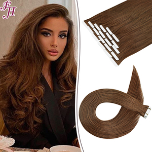 เอฟเอช # เทปต่อผมสีธรรมชาติ 33 สี 50 กรัม/แพ็ค ผมตรงแบบเรมี่ - Product Image 1