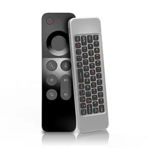 Ihomemix Newest Popular Products W3 Smart Remote Control Wireless Keyboard 2.4G Voice Air Fly Mouse