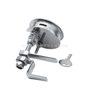 Shining Floor Locking Clip 316 Stainless Steel Mirror Polished Marine Hardware Deck Pull Ring Lock Latch For <b>Yacht</b> Accessories - Product Image 4