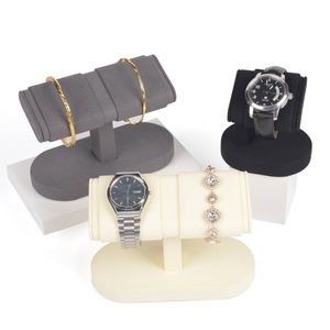 Jinsky Watch Display Stand – Pillow <b>Cushion</b> & Holder for Counter Showcase, Bracelet & Watch <b>Storage</b> Rack - Product Image 3