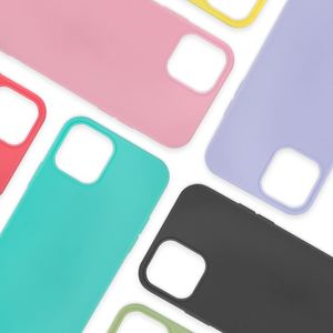 Funda Protectora para Teléfono de Silicona Líquida Transparente a Prueba de Golpes Color Caramelo para iPhone 11 12 13 14 15 Pro Max - Product Image 6