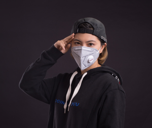 2022 hot sales factory supply ffp2 dust mask disposable with valve KN95 protection high quality folding face mask