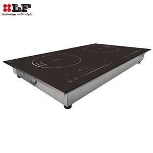 Placa de Cocina de Inducción Portátil Doble de 2 Hornillas, Cocina de Inducción de <span class=keywords><strong>Dos</strong></span> Hornillas, Placa Calefactora de Encimera - Product Image 3