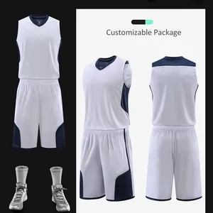 Düşük Moq basketbol forması özel erkek basketbol takımı aşınma eşofman toptan basketbol giysileri formaları seti