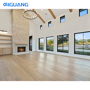 Qiguang nfrc USA หน้าต่างอลูมิเนียมกระจกหน้าต่างบานเลื่อนด้านนอกมีพายุเฮอริเคนกระทบต่อความร้อนหน้าต่างฉนวนกันความร้อนที่มีหน้าจอ - Product Image 2