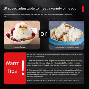 Automatically Quick Milk Snow Bingsu <b>Ice</b> Shaver <b>Machine</b> Commercial Table Top Air Cooling Touchscreen Snowflake <b>Ice</b> Bingsu - Product Image 5