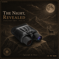 Jumelles de vision nocturne 4K pour l'observation des oiseaux, IR 850 nm, zoom numérique 8x, qualité professionnelle