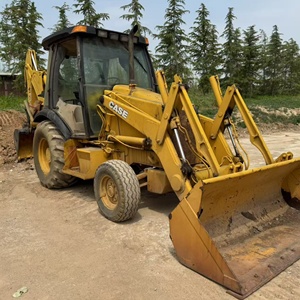 Retroexcavadora Amarilla SOLG Modelo 2020, Equipo de Construcción con Motor Cummins, Bomba PLC y Caja de Cambios - Product Image 5