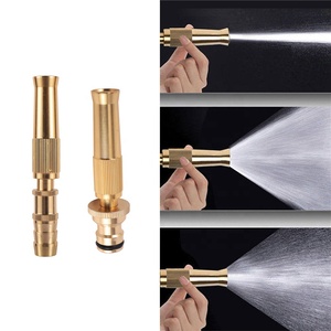 <span class=keywords><strong>Pistolet</strong></span> à Eau de Lavage Auto et Jardin, Buse Métallique Réglable, Arroseur Pulvérisateur - Product Image 1