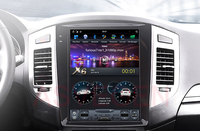 12. Pouces Tesla Écran Vertical Voiture Gps Navigation Multimédia Radio Lecteur Vidéo De Voiture pour Mitsubishi Pajero V97 V93 V98 2006-2016