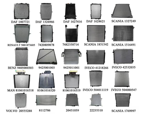 Vente en gros d'usine de radiateurs Mercedes Benz, Volvo DAF, <span class=keywords><strong>Iveco</strong></span>, Scania Truck. Bienvenue à s'enquérir - Product Image 3
