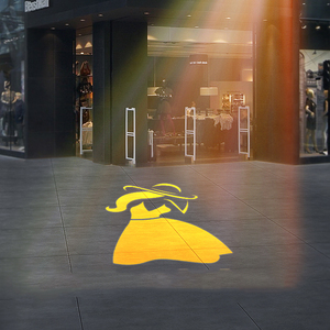 Venta caliente impermeable giratorio Gobo <span class=keywords><strong>proyector</strong></span> 20W al aire libre todavía Led puerta láser Logo <span class=keywords><strong>proyector</strong></span> aleación de aluminio - Product Image 1