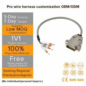 Cables de Silicona de Alta Flexibilidad para Robots, Cables Impresos de PTFE/PBT para Control de Actuadores, Sensores y Visiones Computarizadas - Product Image 2
