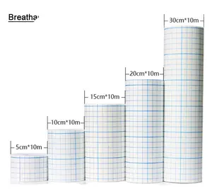 Bande adhésive hypoallergénique non tissée, 1 pièce, Fixation médicale, Bandage