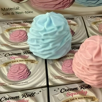 Jouet anti-stress en forme de beurre, à remontée lente, jouet de bureau en forme de crème simulée