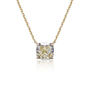 Luxury Womens Lab Grown Diamond <b>Necklace</b> <b>Chain</b> Pendant Gold Rose Gold White Gold Silver Premium Elegant Fine Jewelry - Product Image 3