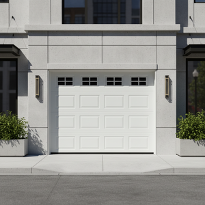 Porte de <span class=keywords><strong>garage</strong></span> latérale extérieure moderne avec protection antivol en alliage d'aluminium imperméable - Product Image 3