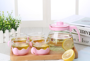 Infuseur <span class=keywords><strong>en</strong></span> <span class=keywords><strong>verre</strong></span> épaissi de haute qualité 1000ml ensemble d'eau et de café <span class=keywords><strong>bouteille</strong></span> sous vide avec <span class=keywords><strong>théière</strong></span> à bulles pour les festivals et les expositions - Product Image 2