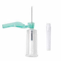 Aiguille de prélèvement sanguin de type stylo, fournisseur d'usine Sol-KL, OEM, avec verrou de sécurité, pour prélèvement multi-échantillons, avec support pré-attaché