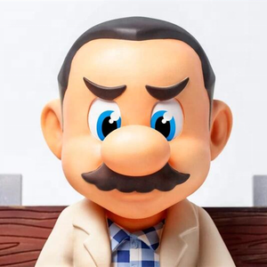 Figurines de mode en vinyle ABS personnalisées <span class=keywords><strong>Mario</strong></span> & Princesse Peach, collection de culture pop, ensemble de figurines d'action en PVC pour scène de banc de designer - Product Image 3