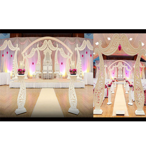 เส้นใย Paisley Mandap สำหรับงานแต่งงาน,Mandap ใย Paisley Mandap ทันสมัยทำจากไฟเบอร์สำหรับงานแต่งงานสไตล์มาเลเซียดีไซน์ล่าสุด - Product Image 1