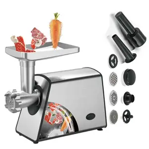 Factory Made Heavy Duty Commercial Stainless Steel Electric Frozen Meat Grinder Machine Meat Mincer