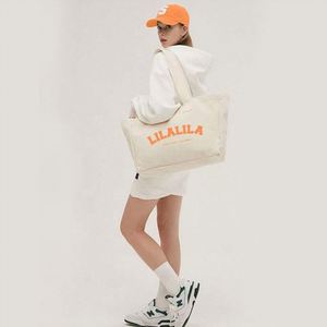 Wholesale Shopping Gentle Woman Personalised Grocery Cotton Custom Printed logo Canvas <b>extra</b> <b>Large</b> Sublimation Blank Tote <b>Bags</b> - Product Image 5