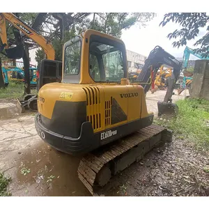 Used Good Working Condition Volvo 6Ton Crawler Excavator Ec6 6ton Digger Construction Equipment For Sale