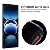 EPU HD Film Touch Smoothly Anti-Scratch Anti-nail Seconds Self Healing 120*180mm Etiqueta engomada del teléfono móvil