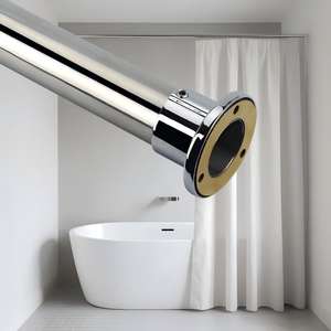 <span class=keywords><strong>Tringle</strong></span> à <span class=keywords><strong>rideau</strong></span> réglable 60-72 pouces, <span class=keywords><strong>tringle</strong></span> extensible en acier inoxydable 304, fixation murale pour douche et <span class=keywords><strong>baignoire</strong></span> - Product Image 1