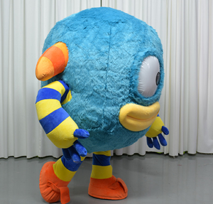 Divertente personaggio dei cartoni animati un occhio gonfiabile mostro mascotte costume peluche mascotte abbigliamento per la festa - Product Image 3