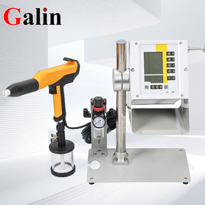 Pistola a Spruzzo Manuale per Verniciatura a Polvere Elettrostatica Galin CE per Finitura di Parti Metalliche, Armadi e Superfici Industriali OPT2-PRO-C - Product Image 1