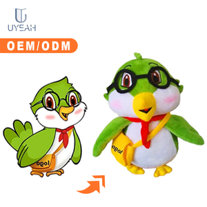UYEAH personalizado al por mayor 10cm-20cm Rosa verde árbol Rana peluche lindo feo grande loco Piernas Largas llavero suave peluche Animal PP algodón - Product Image 2