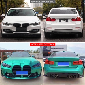 ชุดแต่งกันชนหน้า กันชนหลัง บอดี้คิท ปี 2013-2018 F30 สำหรับตกแต่งรถยนต์ อัพเกรดสไตล์ G80 สปอร์ต เหมาะสำหรับ BMW ซีรีส์ 3 - Product Image 2