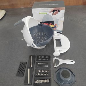 เครื่องหั่นผลไม้ในครัวดีไซน์ใหม่เครื่องหั่นต้นมะละกอด้วยมือโลหะอัตโนมัติใช้งานง่ายสำหรับอาหาร - Product Image 4