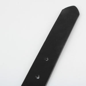 Cinturón negro fino de anillo de metal con hebilla de aguja para mujer nuevo a la moda personalizado para dama - Product Image 4